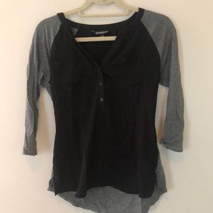 Express quarter sleeve shirt
